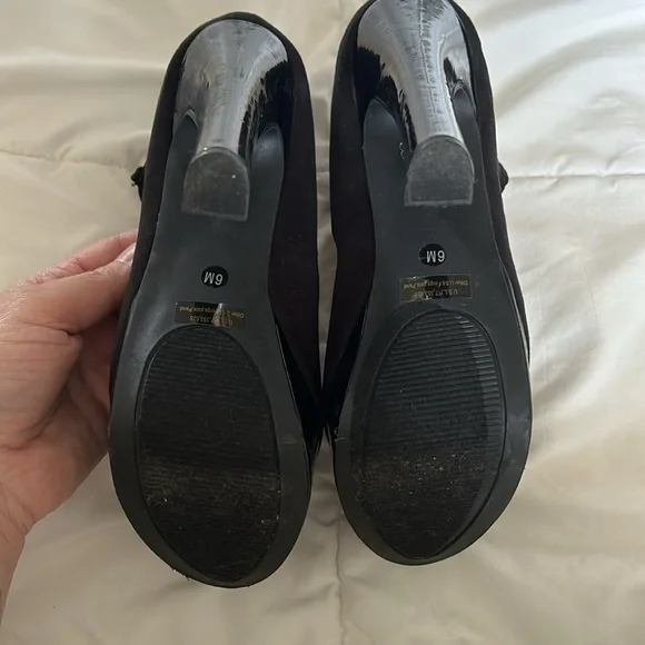 Women’s g by guess black heels size 6 - Picture 4 of 7